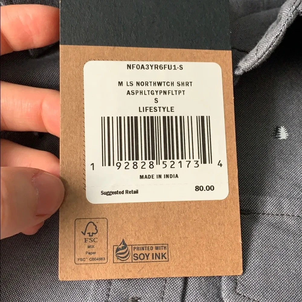 The North Face NWT Long Sleeve Northwatch Shirt